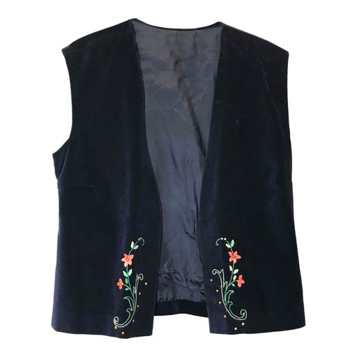Velor vest