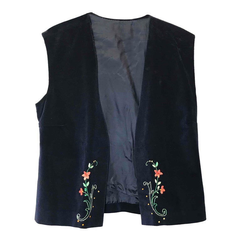 Velor vest