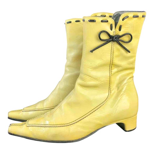 Bottines en cuir