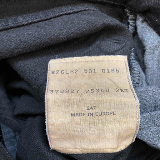 Levi's 501 W26L32 jeans