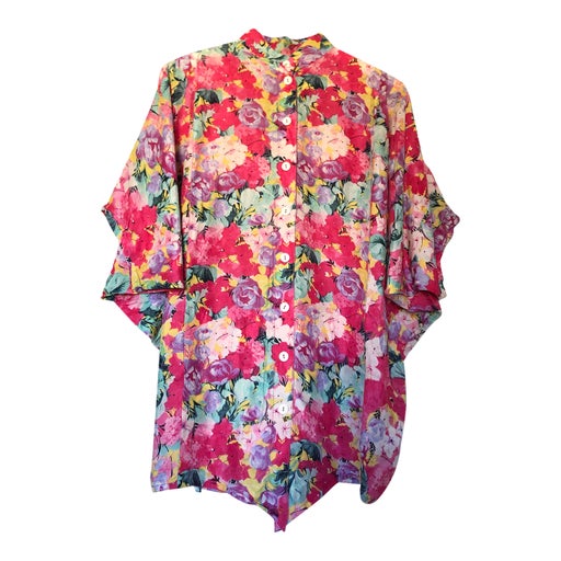 Blouse à fleurs