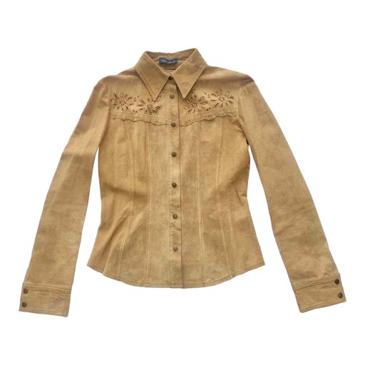 Suede shirt