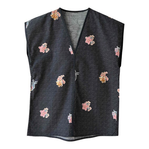 Sleeveless cotton top