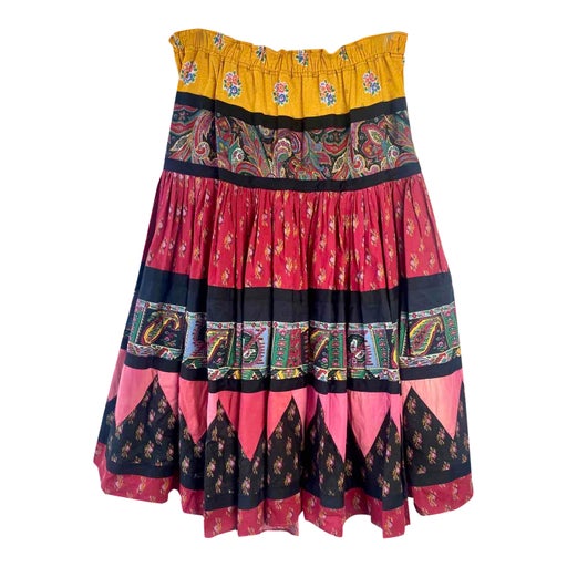 Provencal cotton skirt