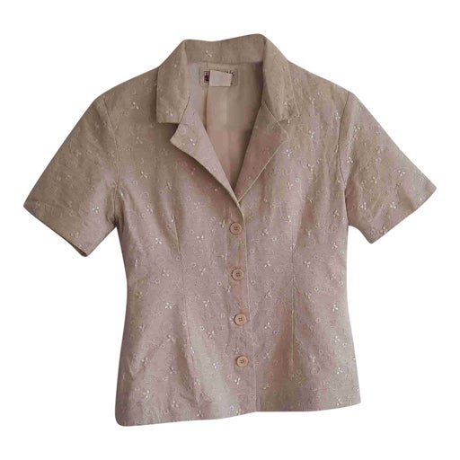 Cotton and linen jacket