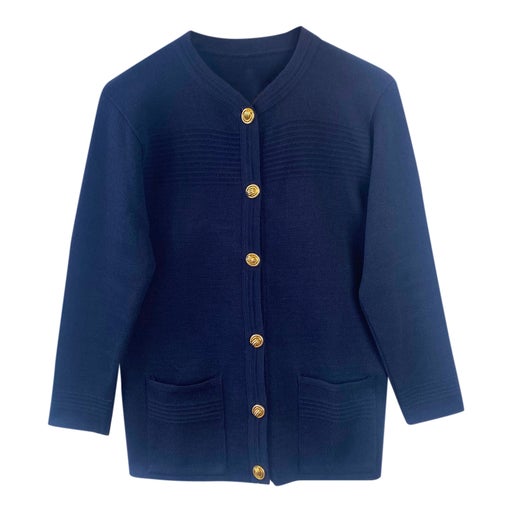 Cardigan bleu marine