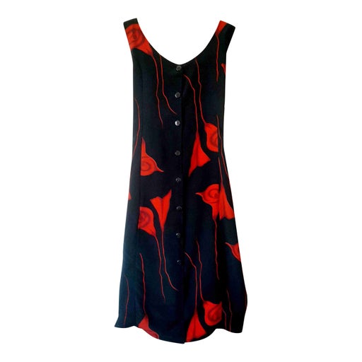 Robe longue à fleurs
