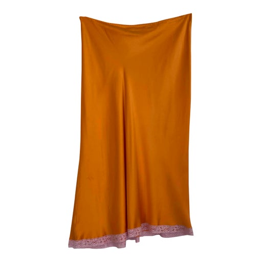 Silk tube skirt