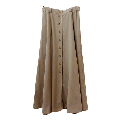 Fluid long skirt