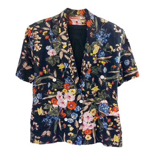 Floral blazer