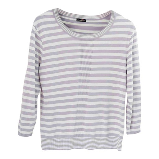 Striped knit jumper