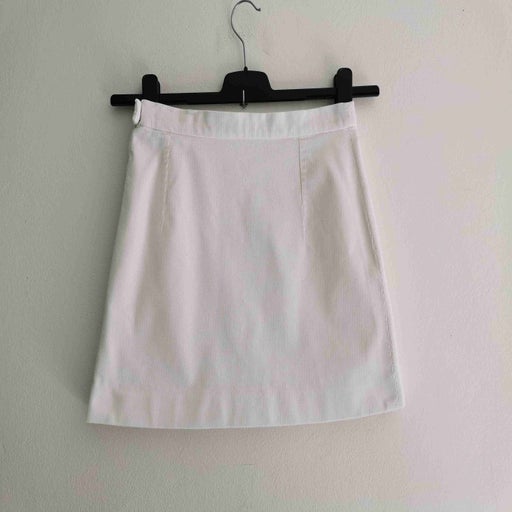 Velvet mini skirt