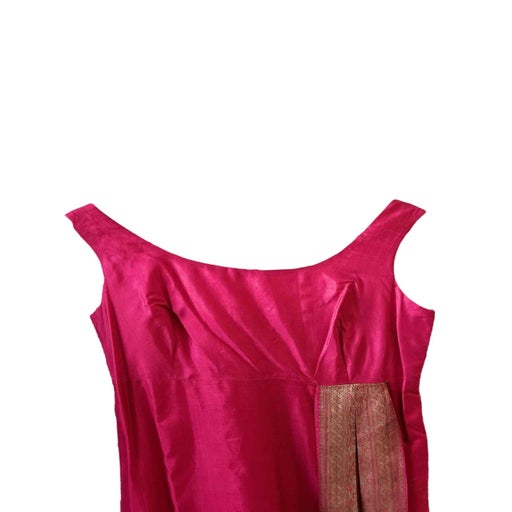 Long silk dress