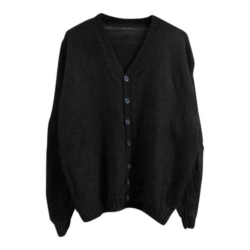 Cardigan en laine et coton