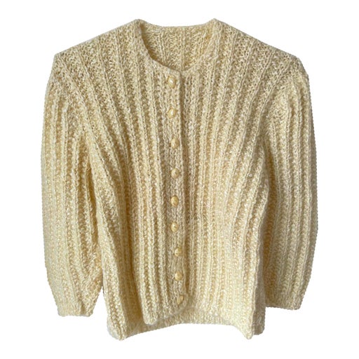 Cardigan en mohair