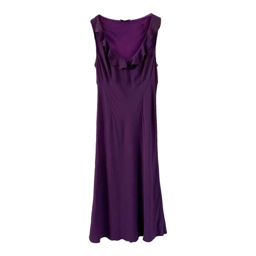Robe midi en satin