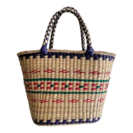 Mini straw basket