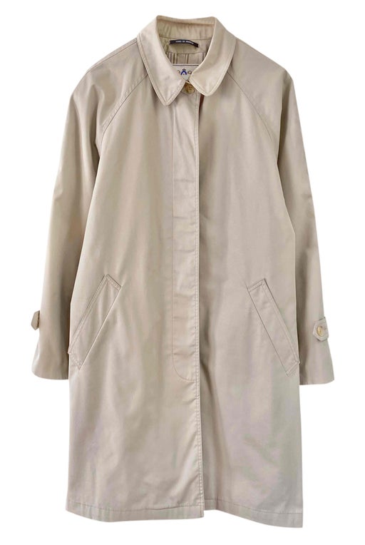 80's short trench coat