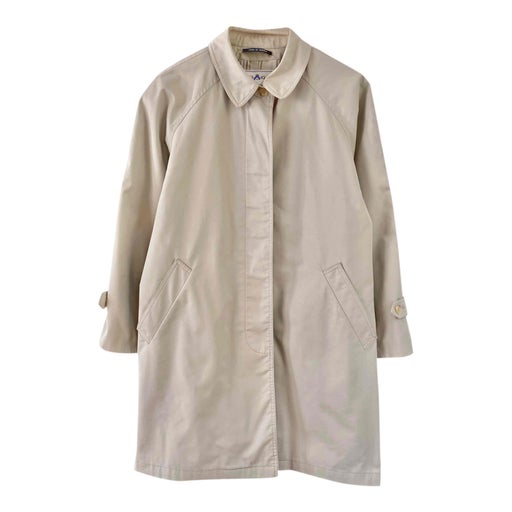 80's short trench coat