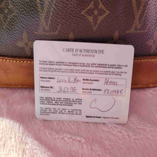 carte d authenticité louis vuitton