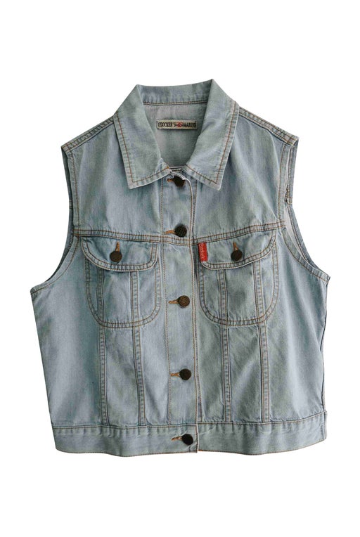 Cotton sleeveless vest