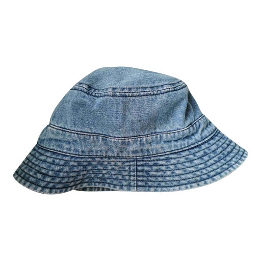 denim bucket hat