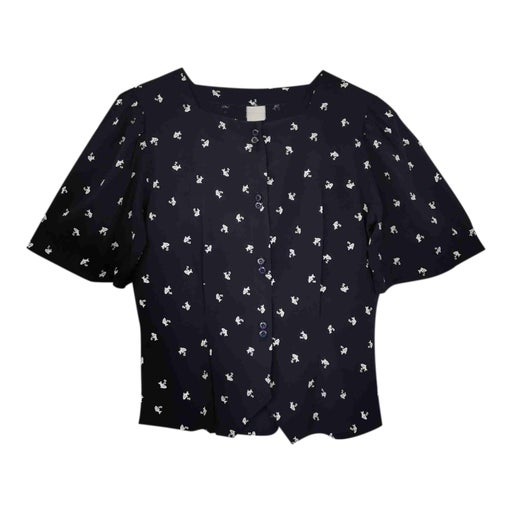 Blouse with small fishes