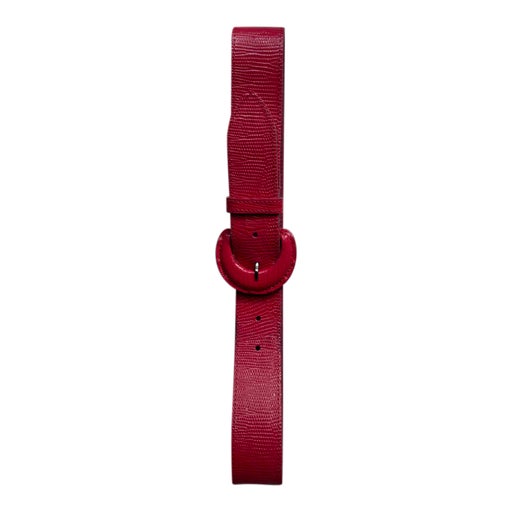 Leather belt