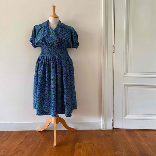 Long floral dress