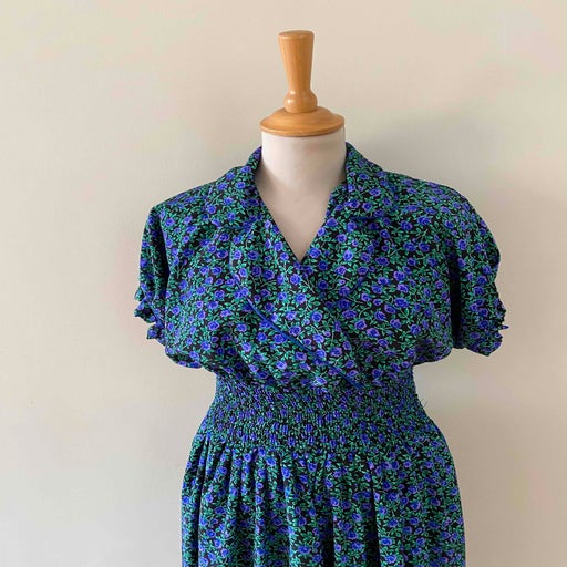 Long floral dress