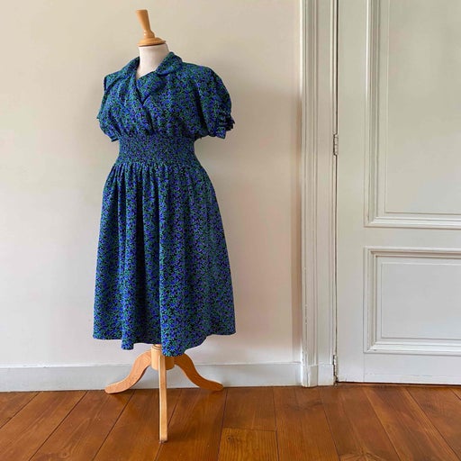 Long floral dress
