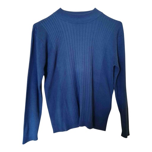 Pull en soie côtelée