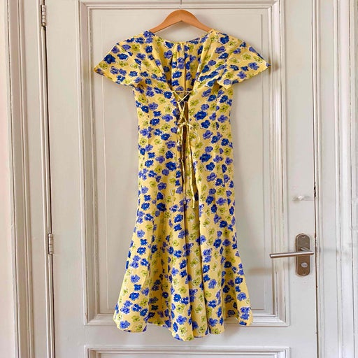 Long silk dress
