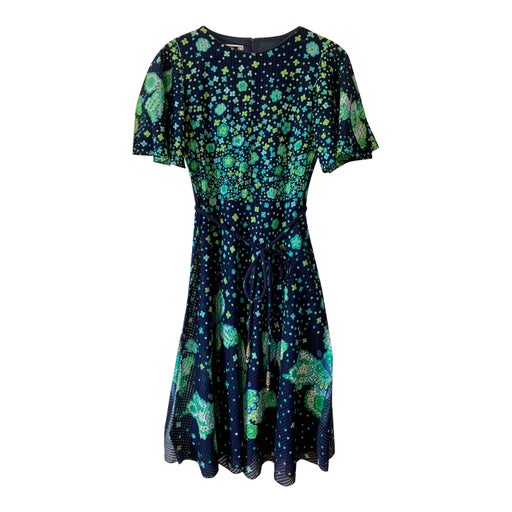 Floral and butterfly dress