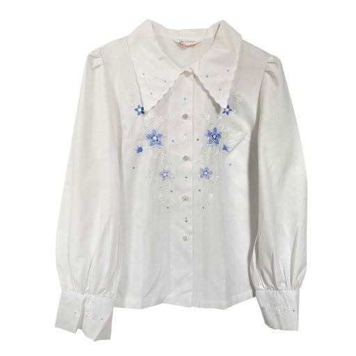 Blouse à fleurs