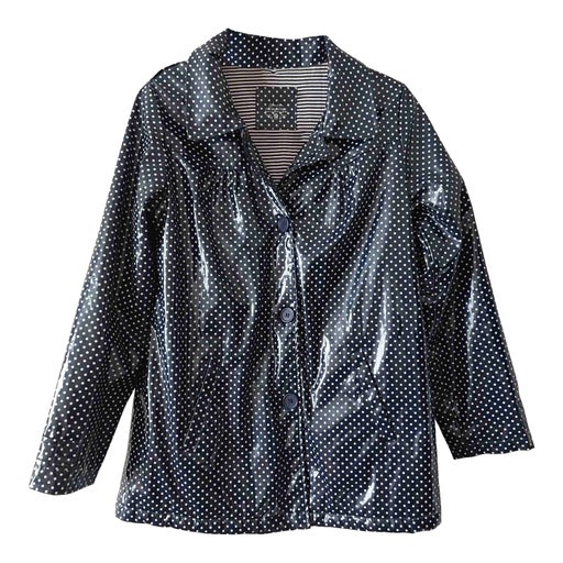 Veste ciré à pois