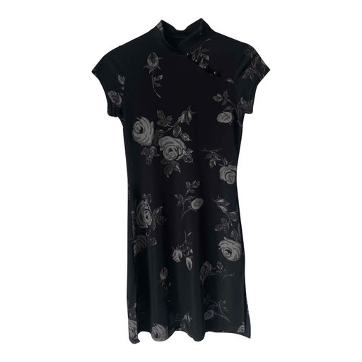 Floral asian dress