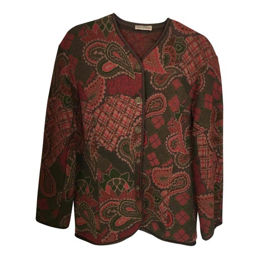 Cardigan paisley