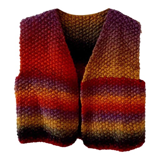 Sleeveless wool vest