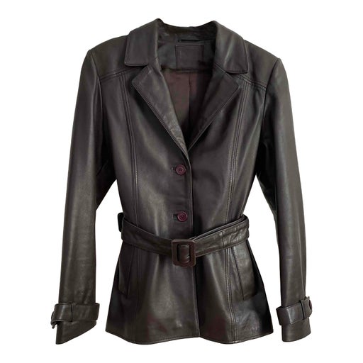 Saharienne en cuir