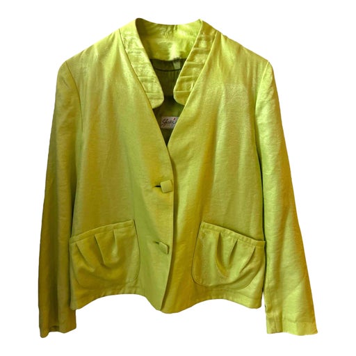 Iridescent short jacket