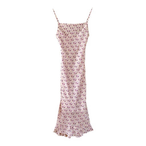 Polka dot midi dress