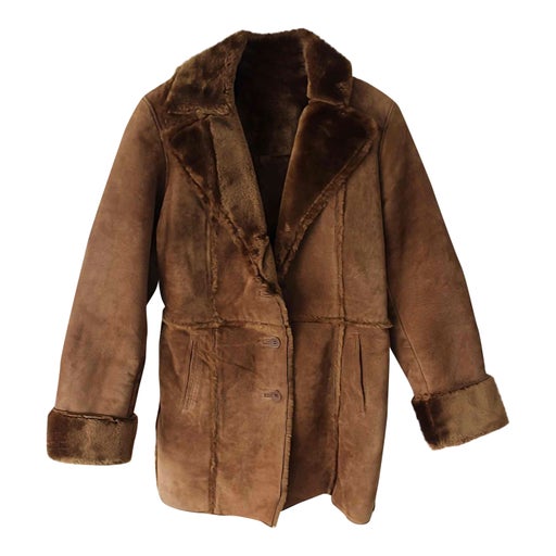 Manteau en cuir