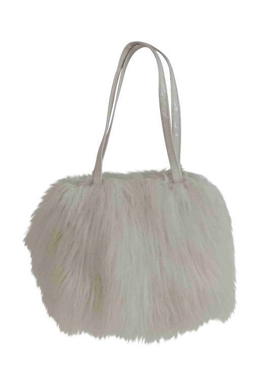 Faux fur bag