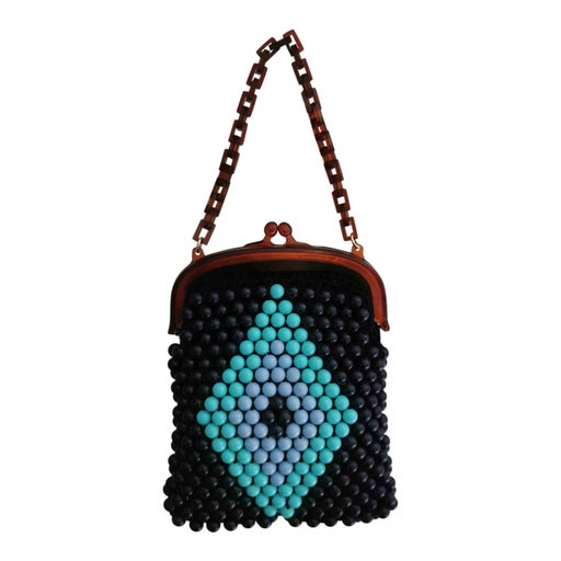 Beaded mini bag