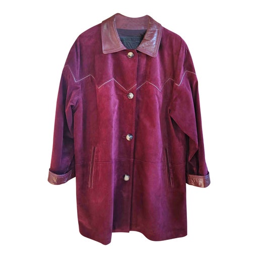 Leather and suede jacket