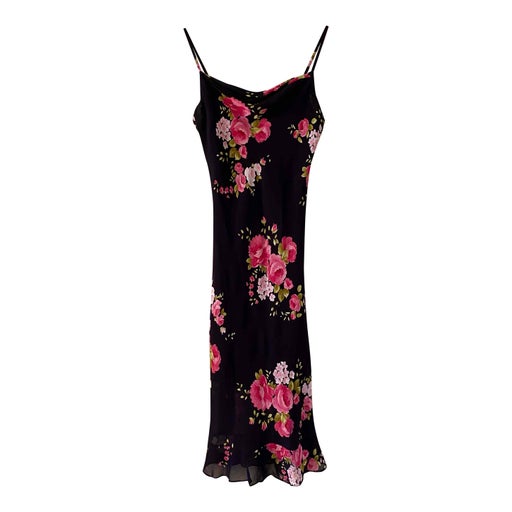 Voile midi dress