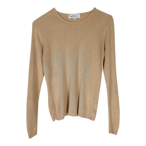 Silk ribbed top