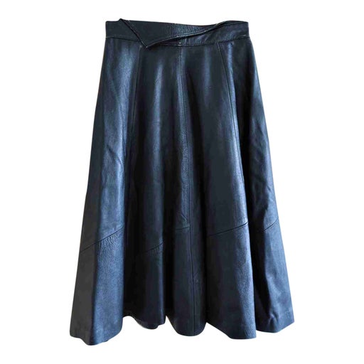Leather skirt