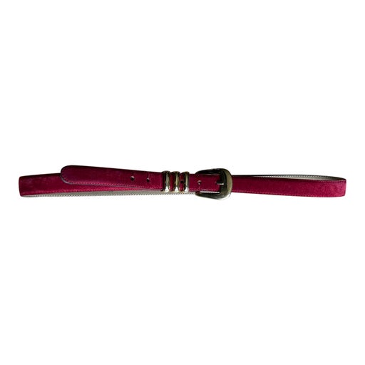 Leather belt